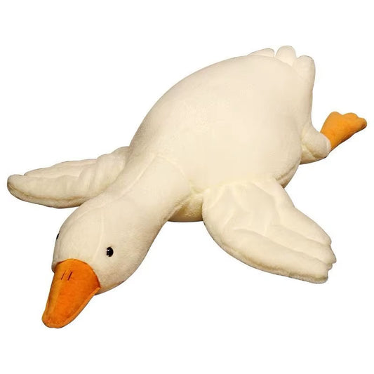 Giant Goose Plush Pillow – Super Soft 160cm White Duck Stuffed Toy